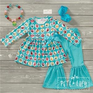 Vibrant Owl matching set